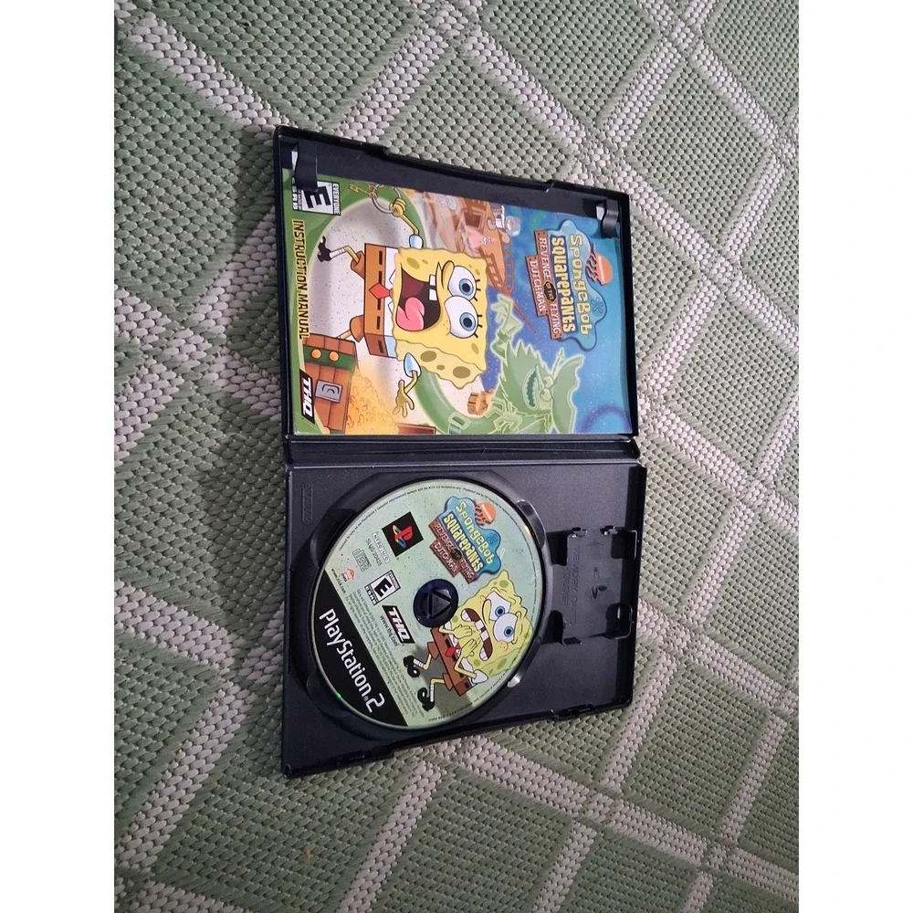 SpongeBob SquarePants: Revenge of the Flying Dutchman (PS2) with Manual Tested